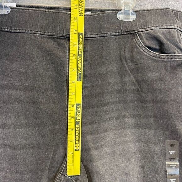 SONOMA Jeans Women’s 22W Comfortable Mid-Rise Jeggings Stretch Skylane Black NWT - Picture 10 of 16